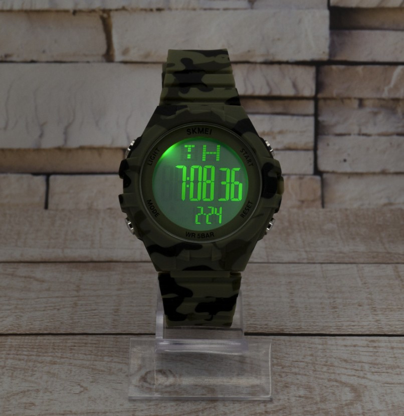 Часы тактические Skmei 1715CMGN camo green Фото 4